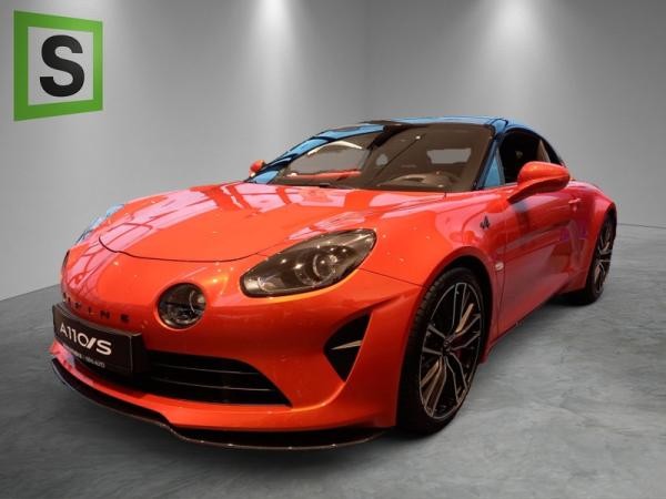 Foto - Alpine A110 A 110 S mit Aero Paket, Feuer Orange, Mikrofaser-Paket, Focal Audiosystem