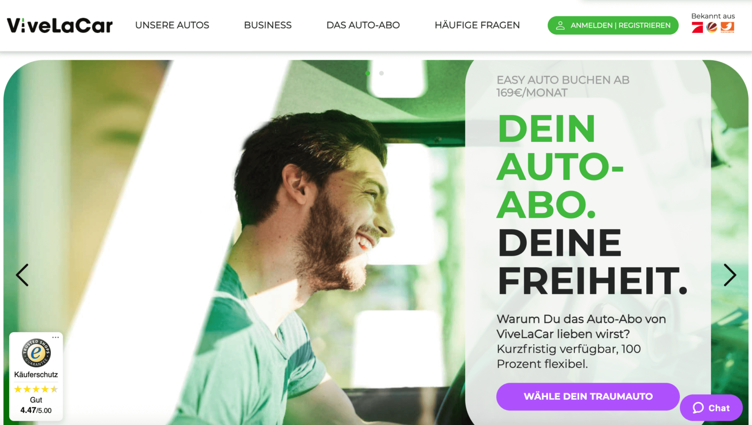 Auto-Abo: Die Fünf Bekanntesten Abo-Anbieter Im Vergleich!