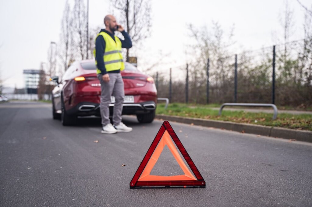 Unfall mit dem Leasingauto